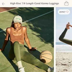 Free People Movement High Rise Good Karma Leggings 7/8